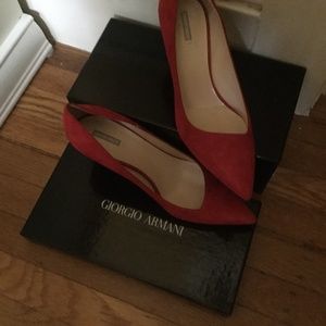 Giorgio Armani elegance heels shoes